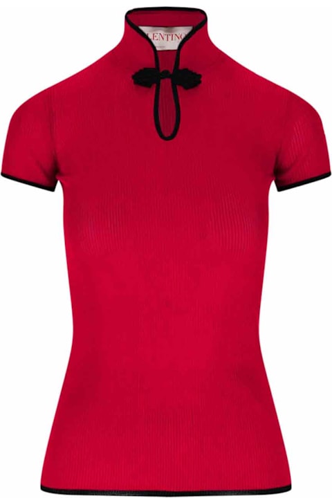 Valentino for Women Valentino Ribbed Top