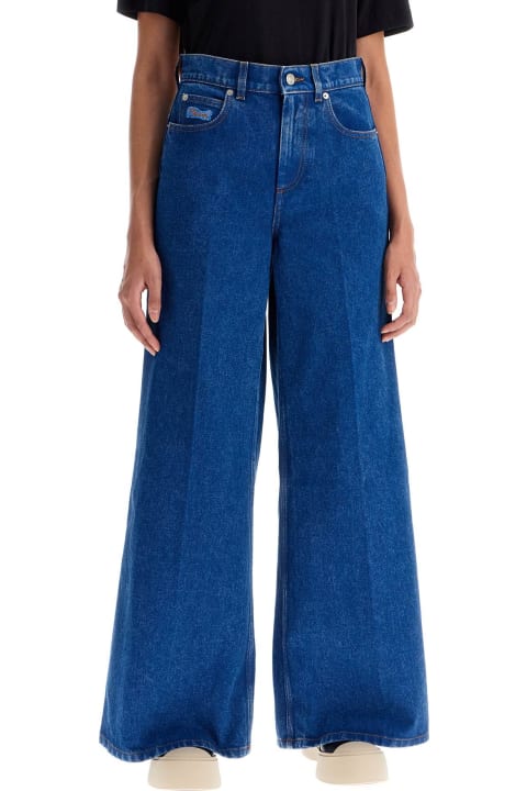Homeware Marni Wide Flared Leg Jeans With A