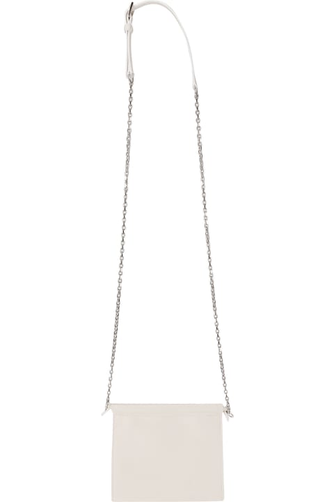 Accessories for Women Maison Margiela Drawstring Phone Neck Pouch With Chain