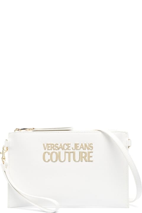 حقائب كلاتش لـ السيدات Versace Jeans Couture Versace Jeans Couture White Clutch