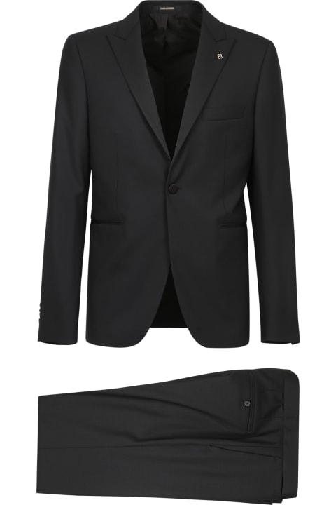 Suits for Men Tagliatore Three-piece Dinner Suit