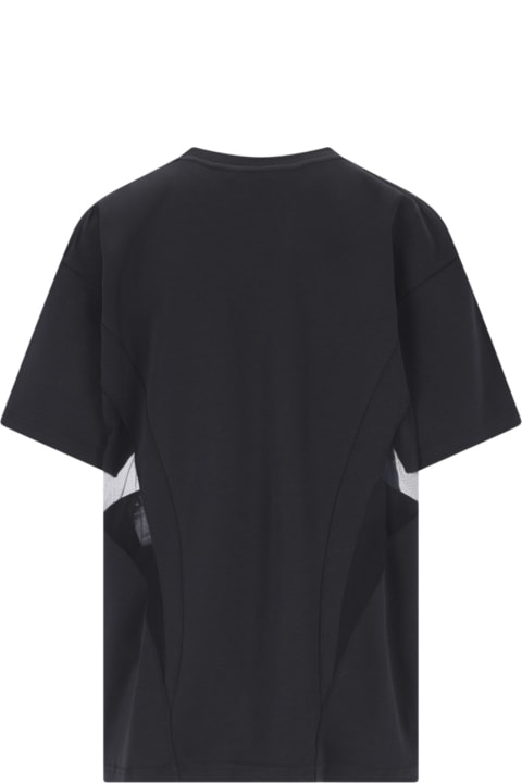 ウィメンズ Muglerのトップス Mugler 'illusion' T-shirt