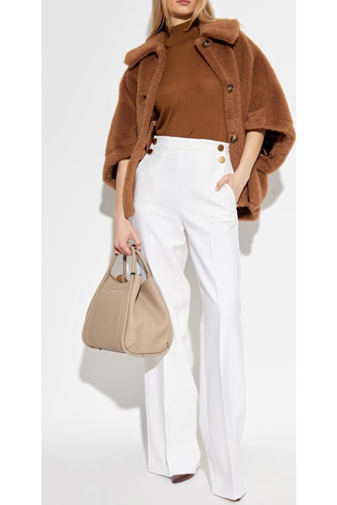 Max Mara Coats & Jackets for Women Max Mara Max Mara Fur Poncho Tenebre