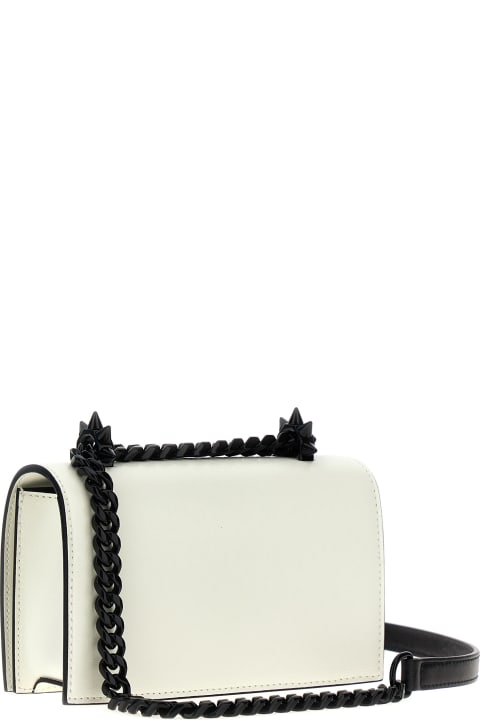 ウィメンズ Alexander McQueenのバッグ Alexander McQueen 'mini Jewelled Satchel' Shoulder Bag