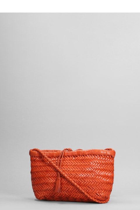 ウィメンズ Dragon Diffusionのショルダーバッグ Dragon Diffusion Minsu Shoulder Bag In Orange Leather