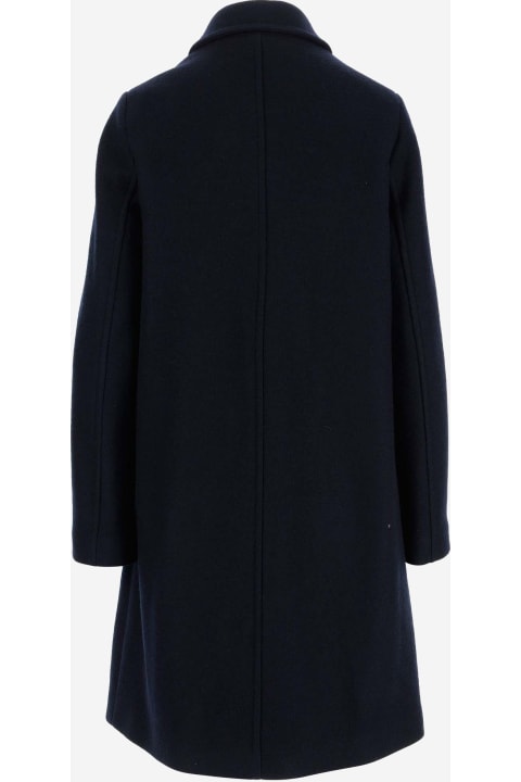 Aspesi Coats & Jackets for Women Aspesi Long Wool Coat