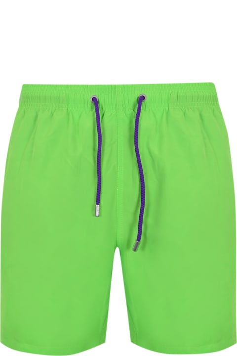 Swimwear for Men MC2 Saint Barth Lighting Magic Green Costume