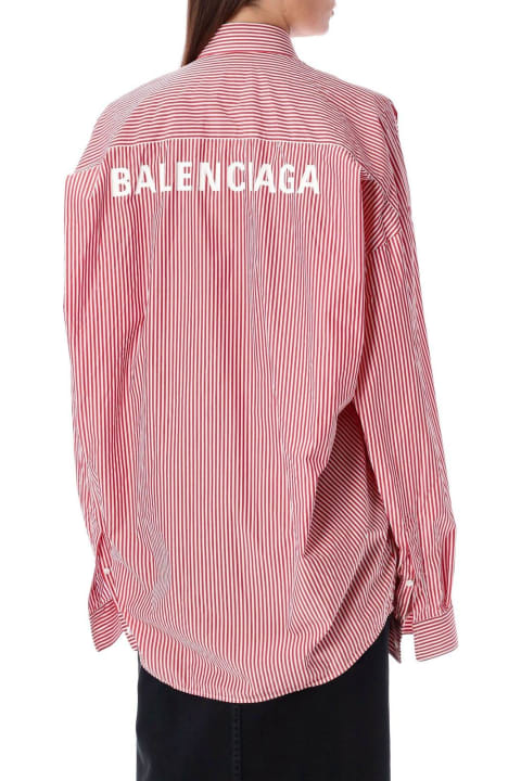Balenciaga Clothing for Women Balenciaga Cocoon Logo Shirt