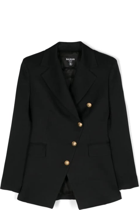 Balmain for Girls Balmain Blazer Monopetto Asimmetrico