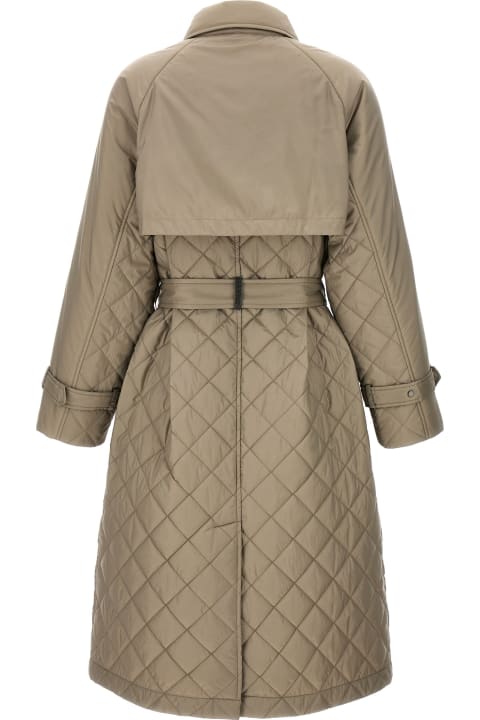 Brunello Cucinelli Coats & Jackets for Women Brunello Cucinelli Quilted Trench Coat