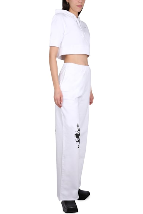 Raf Simons Fleeces & Tracksuits for Women Raf Simons Sweatshirt With Logo Embroidery