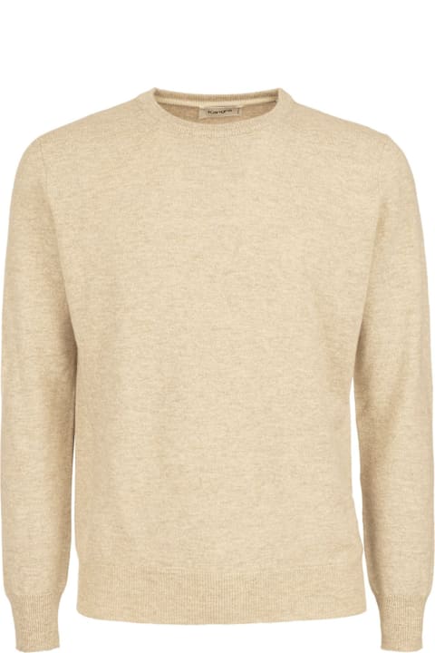 Kangra for Men Kangra Beige Wool And Cashmere Sweater Kangra