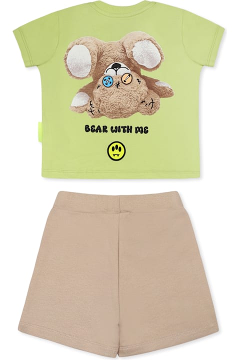 خصم على رُضع أولاد Barrow Multicolor Suit For Babykids With Bear Print