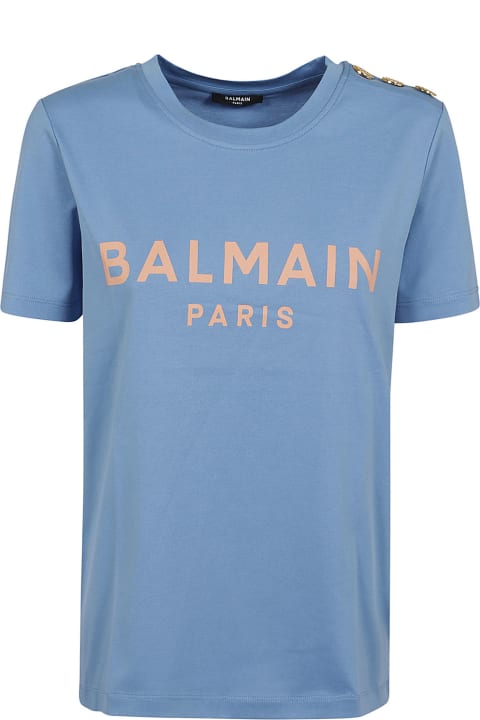 Balmain Topwear for Women Balmain 3 Btn Printed T-shirt