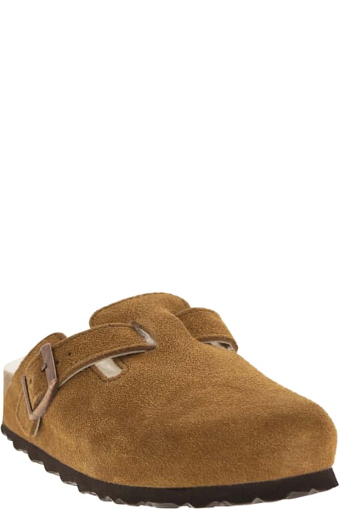 Birkenstock Boston - Sabot With Fur Lining