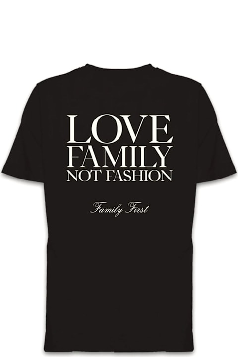 Family First Milano Clothing for Men Family First Milano Family First T-shirts And Polos Black