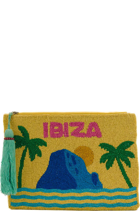 Clutches for Women MC2 Saint Barth Ibiza Pearl Clutch Bag