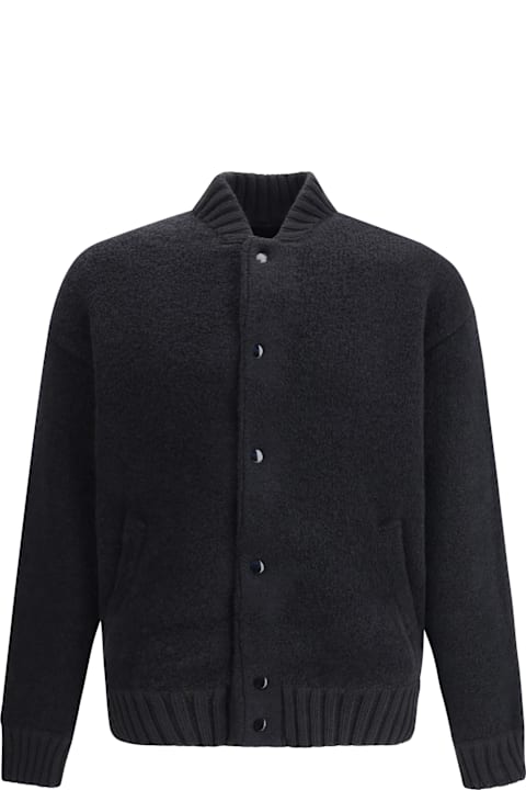 Laneus for Kids Laneus Wool Bouclé Bomber