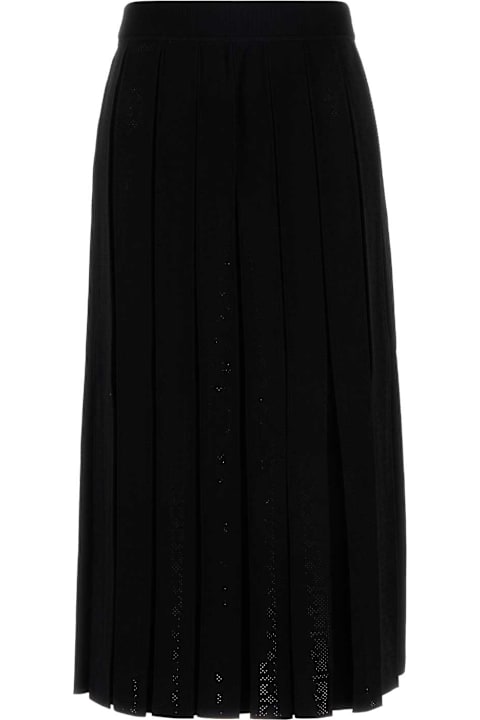 Tory Burch لـ Women Tory Burch Black Viscose Blend Skirt