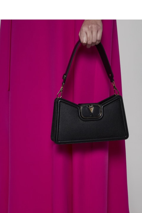 Valentino Garavani Bags for Women Valentino Garavani Vlogo Leather Shoulder Bag
