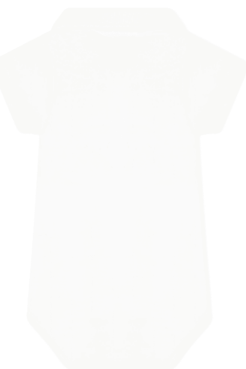 Petit Bateau Bodysuits & Sets for Baby Girls Petit Bateau White Bodysuit For Babykids