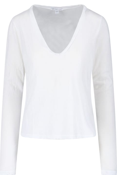 James Perse for Kids James Perse V-neck T-shirt