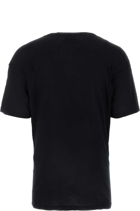 ウィメンズ ERLのトップス ERL Black Cotton T-shirt