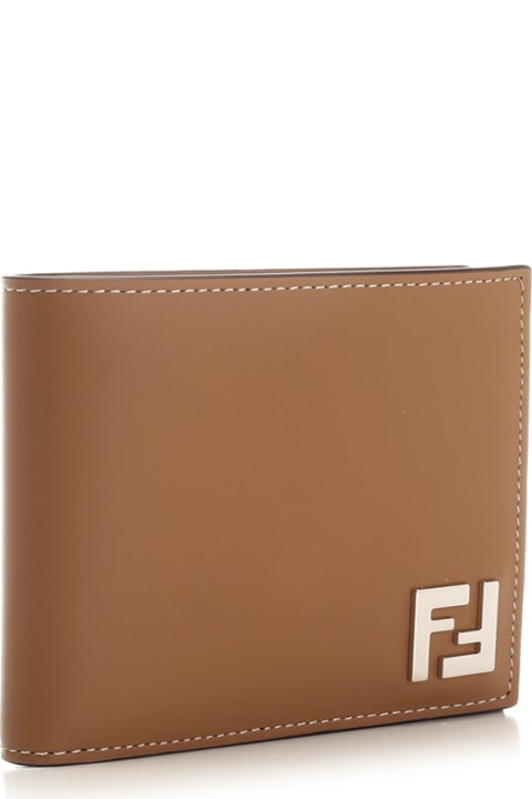Fendi for Men Fendi Ff Squared Bi-fold Wallet