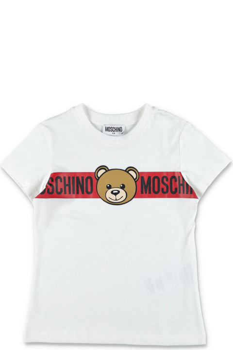 Moschino T-Shirts & Polo Shirts for Girls Moschino Tee Bear Logo