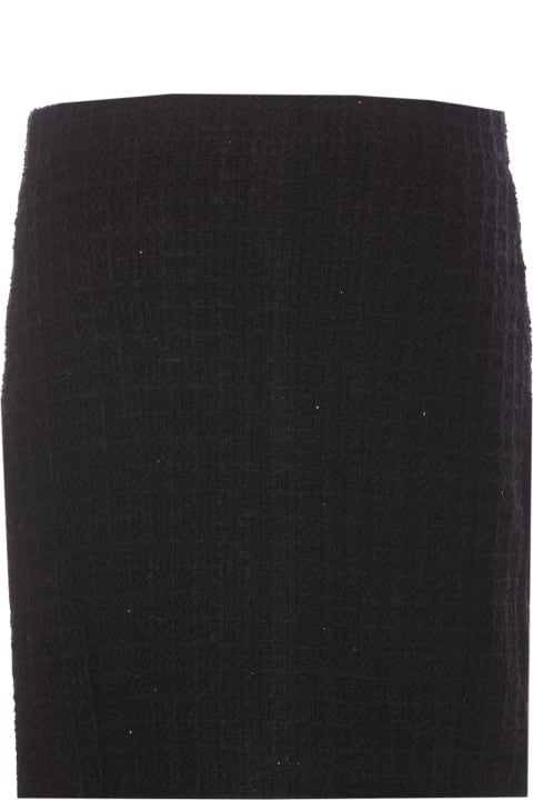 Skirts for Women self-portrait Jewel Button Knitted Mini Skirt