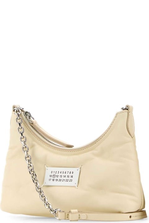 Homeware Maison Margiela Small 'hobo' Ivory Leather Bag