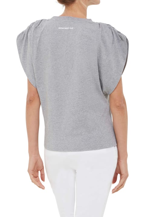 HOLLYWOOD shoulder-detail t-shirt
