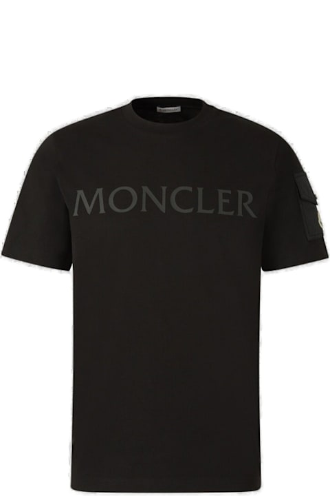 Topwear for Men Moncler Logo Printed Crewneck T-shirt