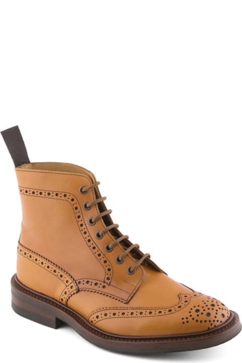 Boots for Men Tricker's Stow Acorn Antique Calf Derby Boot