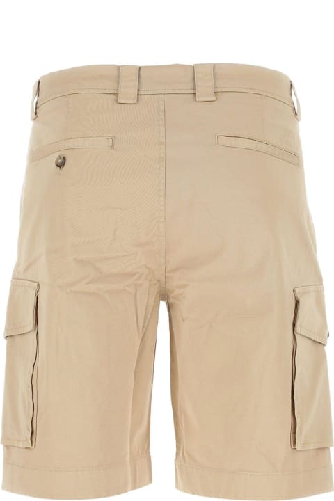 Woolrich Pants for Men Woolrich Beige Stretch Cotton Bermuda Shorts