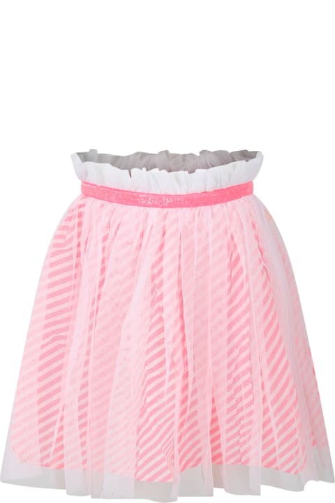 Homeware Billieblush White Skirt For Girl With Pattern