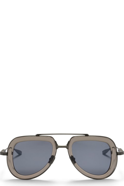ウィメンズ Valentino Eyewearのアイウェア Valentino Eyewear V-lstory - Crystal Black / Brushed Black Sunglasses