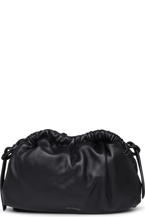 Mansur Gavriel Shoulder Bags for Women Mansur Gavriel Small 'cloud' Black Leather Crossbody Bag