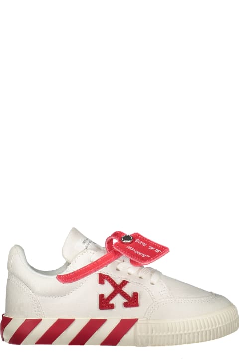 Sale for Kids Off-White Vulcanized Low-top Sneakers