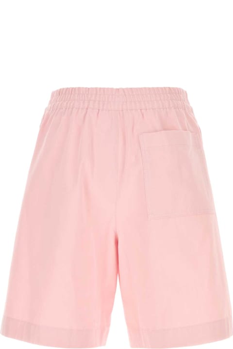 Homeware Bottega Veneta Pink Twill Bermuda Shorts
