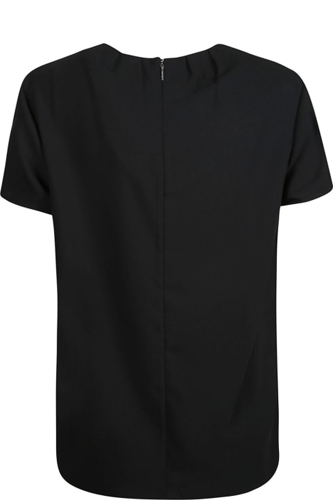 ウィメンズ新着アイテム Calvin Klein Metal Bar Short-sleeved Blouse