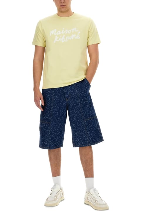 Homeware Maison Kitsuné T-shirt With Logo