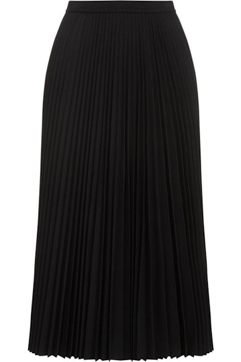 Theory Skirts for Women Theory Pleated Midi Skirt