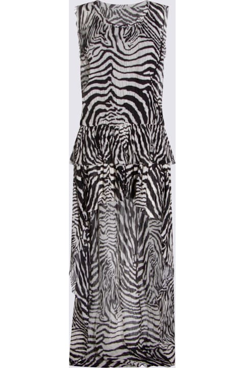 Homeware Blumarine Black And White Viscose Dress