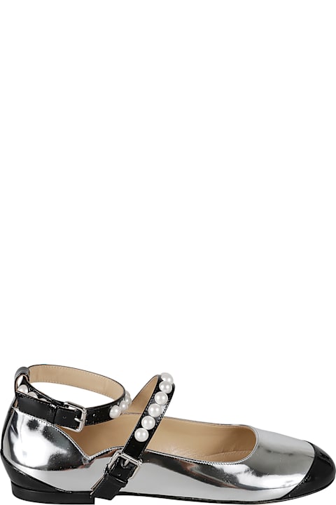 Homeware Mach & Mach Bicolor Pearl Ballerinas