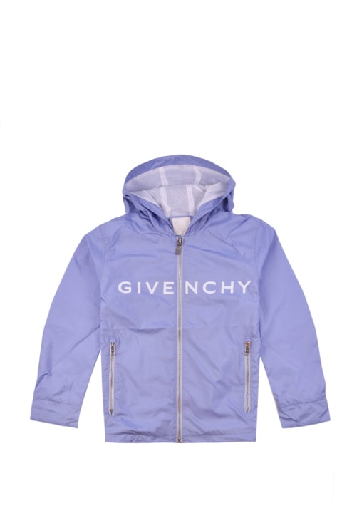 Giacca A Vento Con Stampa Givenchy
