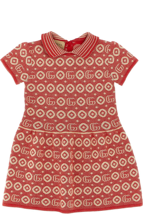 Dresses for Baby Girls Gucci logo fleece pullover babies