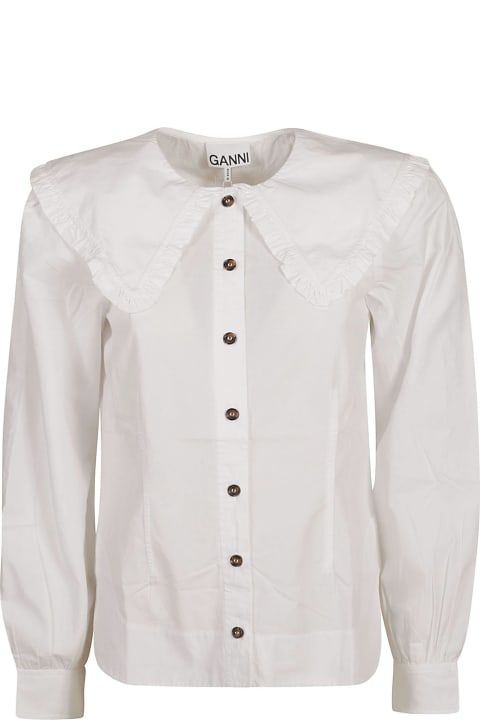 Ganni Topwear for Women Ganni Maxi Collar Shirt