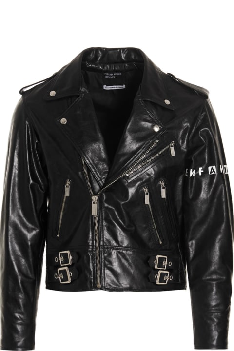 'goth Couple' Leather Biker Jacket