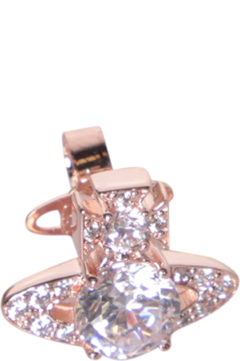 Vivienne Westwood Jewelry for Women Vivienne Westwood Ismene Gold/pink/white Earrings